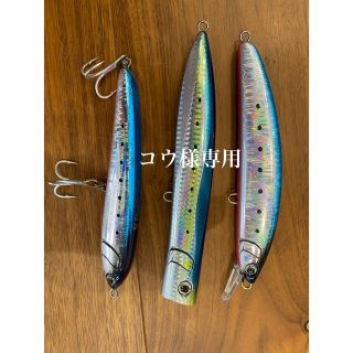 シマノ(SHIMANO)のマリア　トップウォータープラグ等3点セット(ルアー用品)