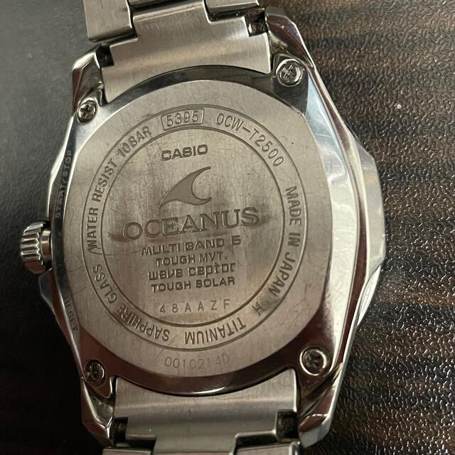 CASIO(カシオ)のカシオ　オシアナス　OCW-T2500 電波ソーラー腕時計 メンズの時計(腕時計(アナログ))の商品写真