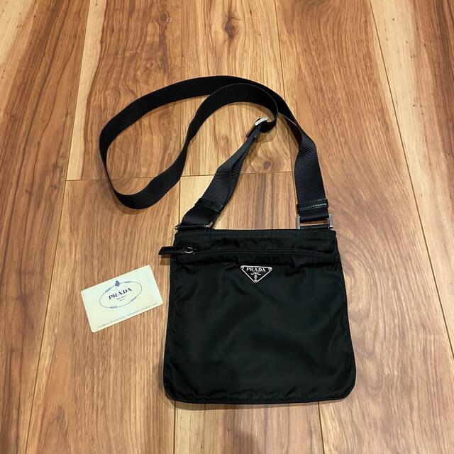 美品 PRADA プラダ ナイロン テスート ミニショルダーバッグ