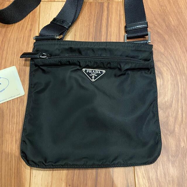 美品 PRADA プラダ ナイロン テスート ミニショルダーバッグ