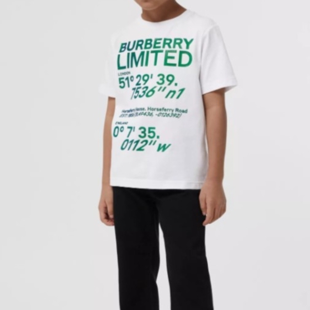 BURBERRY(バーバリー)の10Y バーバリー ホースフェリー立体ロゴTシャツ キッズ/ベビー/マタニティのキッズ服男の子用(90cm~)(Tシャツ/カットソー)の商品写真