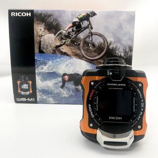 リコー(RICOH)のRICOH 防水アクションカメラ WG-M1 オレンジ WG-M1 OR(コンパクトデジタルカメラ)