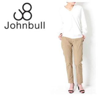 ジョンブル(JOHNBULL)のJohnbull ジョンブル ⭐︎ Lサイズ BEコットンリネンテーパードパンツ(カジュアルパンツ)