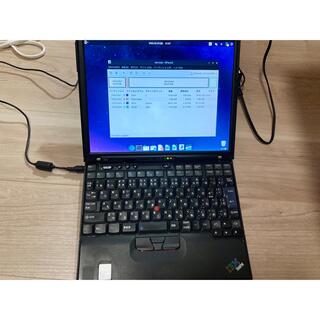 レノボ(Lenovo)のIBM Thinkpad x40 ジャンク品(ノートPC)