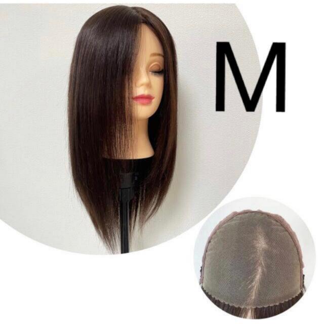 レミー人毛100% レースフロント フルウィッグ ストレート ロング ウィッグ