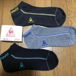 ルコックスポルティフ(le coq sportif)のルコックスポルティフ☆甲メッシュで通気性の良いスニーカーソックス/25~27(ソックス)