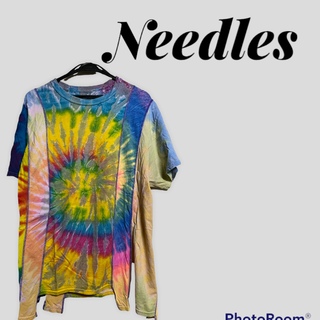 ニードルス(Needles)のニードルス　ドッキングタイダイtシャツ(Tシャツ/カットソー(半袖/袖なし))
