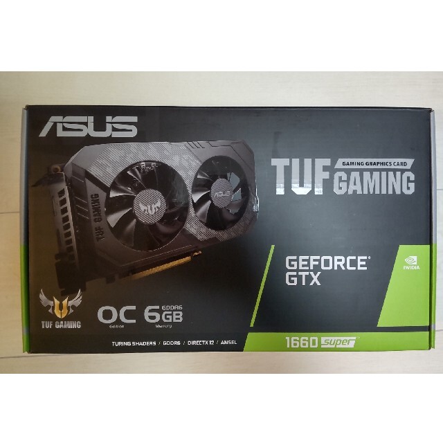 ASUS GTX 1660super TUF ＯＣPC/タブレット