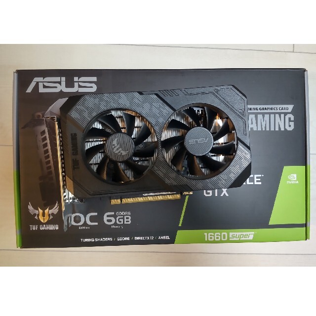 ASUS GTX 1660super TUF ＯＣPC/タブレット