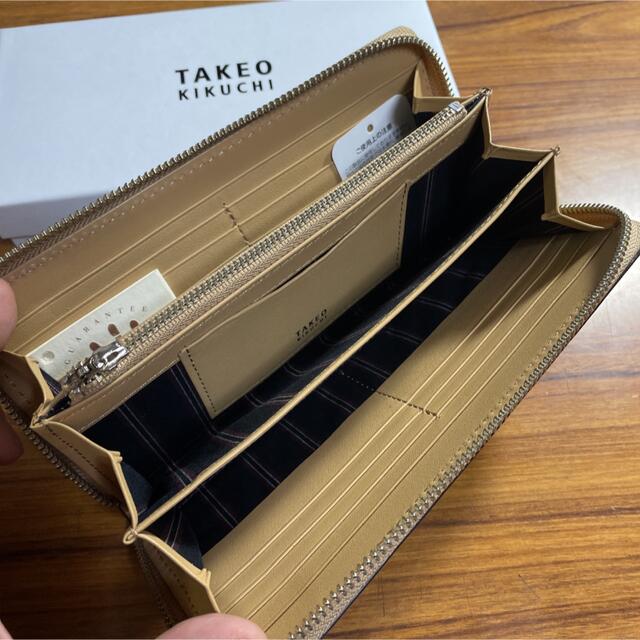 TAKEO KIKUCHI(タケオキクチ)の【専用】TAKEO KIKUCHI タケオキクチ　ラウンドファスナー長財布 メンズのファッション小物(長財布)の商品写真