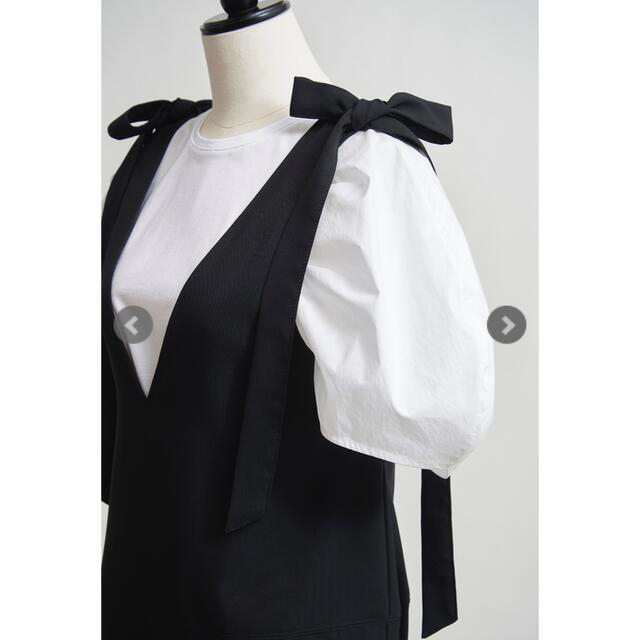 新品!yori トリアセリボンサロペット♪34