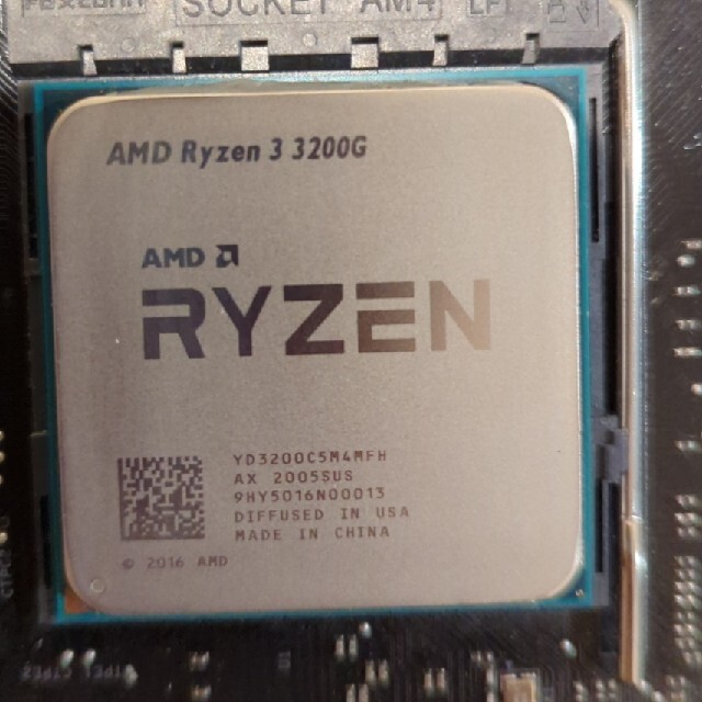 AMD ryzen3 3200G CPU APU