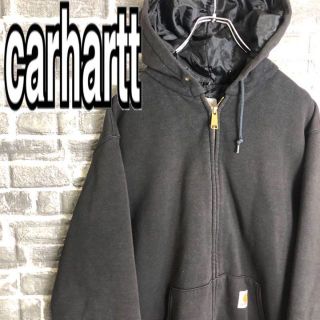 カーハート(carhartt)のカーハート☆スウェットパーカー 90s ゆるだぼ 古着 メキシコ製 y30(パーカー)