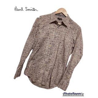 ポールスミス(Paul Smith)の【美品】ポールスミス　派手柄　総柄　シャツ　Mサイズ　コットン100%(シャツ)