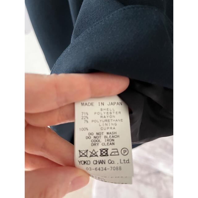 ヨーコチャン❤️ロングスリーブパールスリットラインドレス❤️の通販