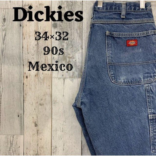 Dickies - 90sディッキーズ34×32ブルー青ペインターパンツデニム ...