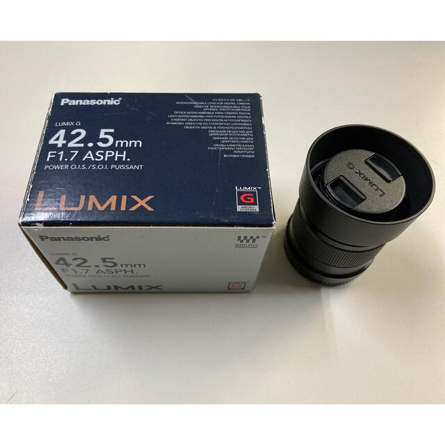 Panasonic(パナソニック)のLUMIX G 42.5mm/F1.7 ASPH.  スマホ/家電/カメラのカメラ(レンズ(単焦点))の商品写真