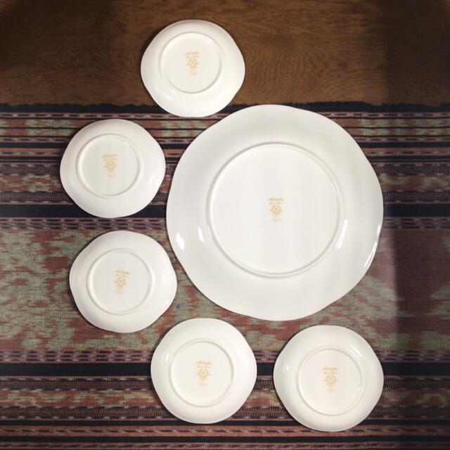 Noritake - ノリタケ 『CHIFFON』 C&S 小皿 5組 大皿の通販 by Noritake - ノリタケ 『CHIFFON』 C&S 小皿 5組 大皿の通販 by