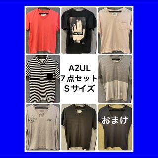 アズールバイマウジー(AZUL by moussy)のセット特化価格！AZUL Tシャツ 7枚セット＋おまけ(Tシャツ/カットソー(半袖/袖なし))
