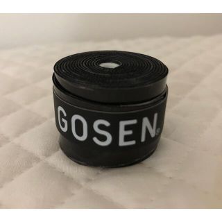 ゴーセン(GOSEN)のGOSEN グリップテープ 1個★迅速発送 黒色 ゴーセン マイバチ✳︎色変更可(その他)