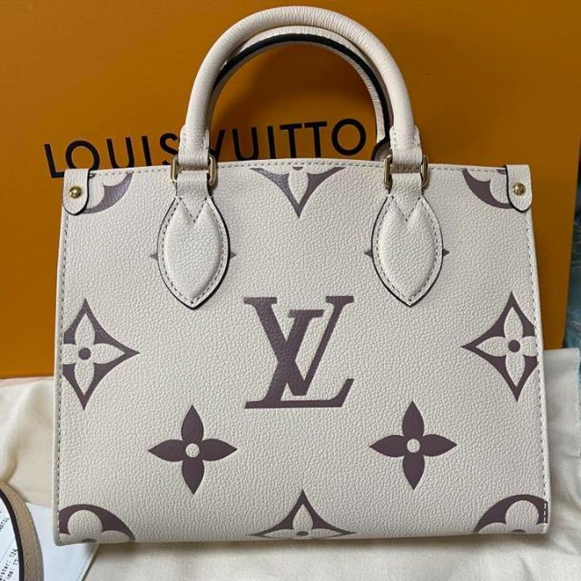 LOUIS VUITTON - 新品同様 Louis Vuitton ルイヴィトン オンザゴーPM 2WAY