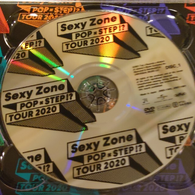 Sexy　Zone　POP×STEP！？　TOUR　2020（初回限定盤） DV エンタメ/ホビーのDVD/ブルーレイ(ミュージック)の商品写真