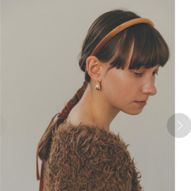 STUDIOUS(ステュディオス)の CLANE クラネ　NARROW HAIR BAND レディースのヘアアクセサリー(カチューシャ)の商品写真