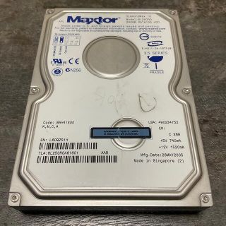 Maxtor 3.5 IDE HDD 250GB(PCパーツ)