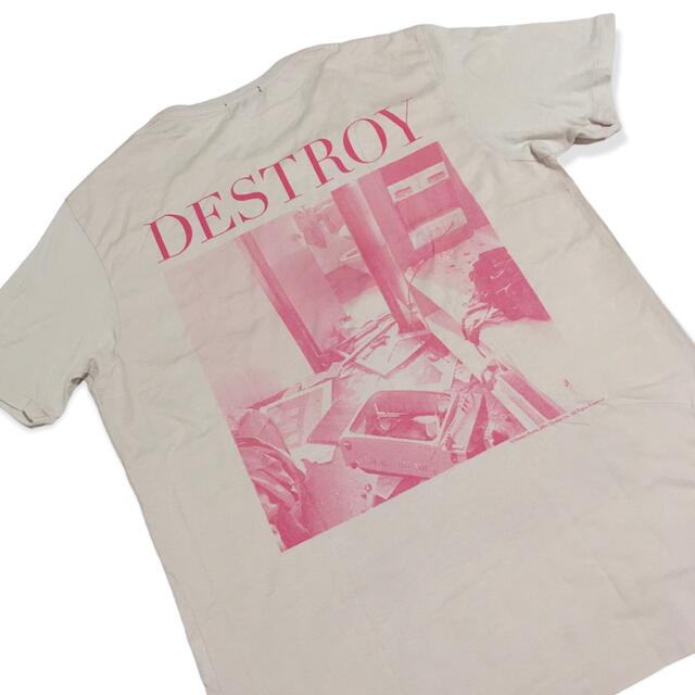 LAD MUSICIAN(ラッドミュージシャン)の美品】ラッドミュージシャン Tシャツ DESTROY シド 46 L ピンク メンズのトップス(Tシャツ/カットソー(半袖/袖なし))の商品写真