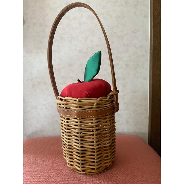 LUDLOW - LUDLOW ラドロー Appleバスケット かごバッグ 予約完売 LUDLOW - LUDLOW ラドロー Appleバスケット かごバッグ 予約完売