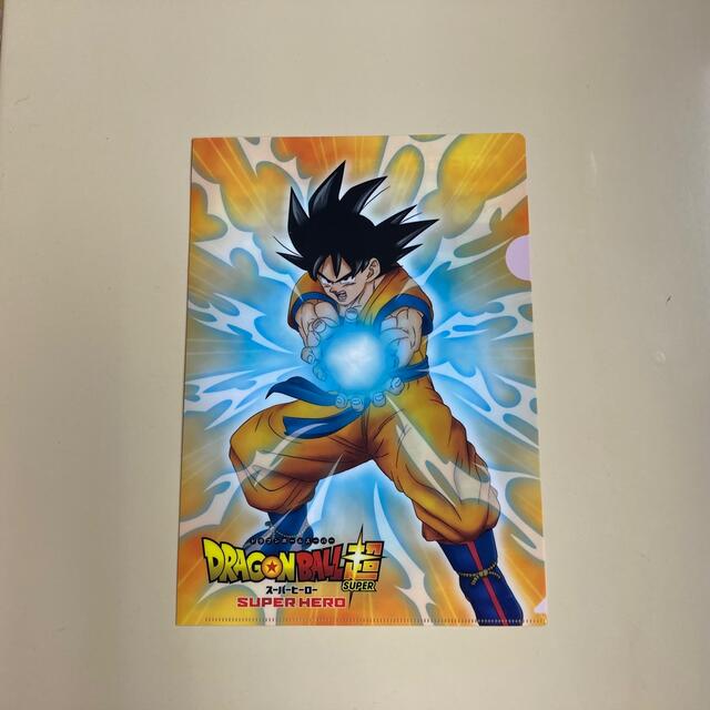 ドラゴンボール(ドラゴンボール)の【新品未使用】くら寿司ドラゴンボール超クリアファイル＆カード エンタメ/ホビーのアニメグッズ(クリアファイル)の商品写真