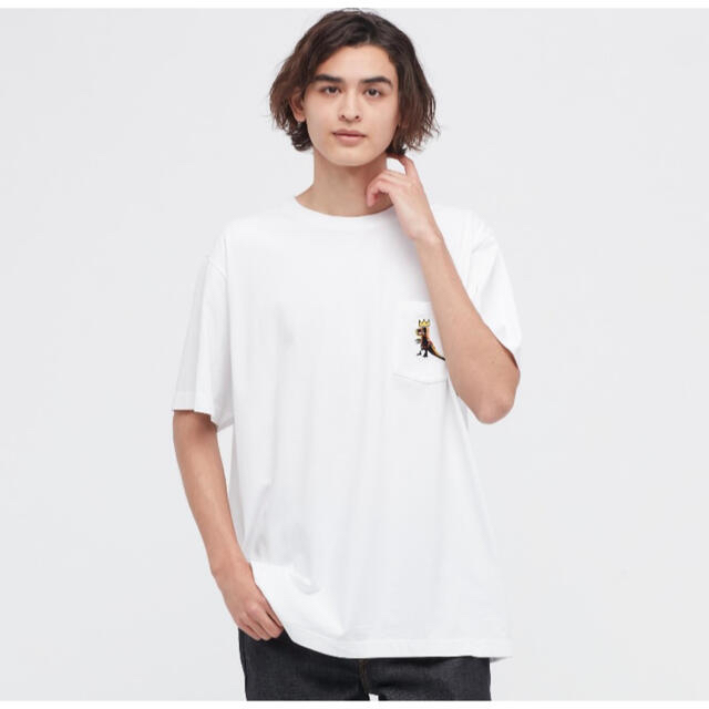 ミファ様専用　完売品　ユニクロ　バスキア Tシャツ メンズのトップス(Tシャツ/カットソー(半袖/袖なし))の商品写真