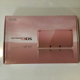 ニンテンドー3DS(ニンテンドー3DS)のNintendo 3DS 本体 ミスティピンク(携帯用ゲーム機本体)