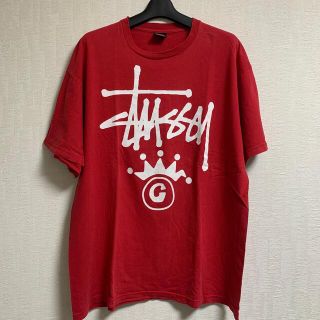 ステューシー(STUSSY)のステューシー stussy TシャツXLサイズ ストックロゴ 00s(Tシャツ/カットソー(半袖/袖なし))