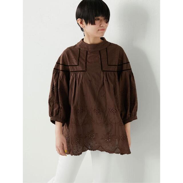 ットのよう ear ear PAPILLONNER SUM1 STYLE ティアードチュニックの