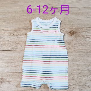 ベビーギャップ(babyGAP)のGAP baby GAP 70～80cm ロンパース マルチカラー(ロンパース)