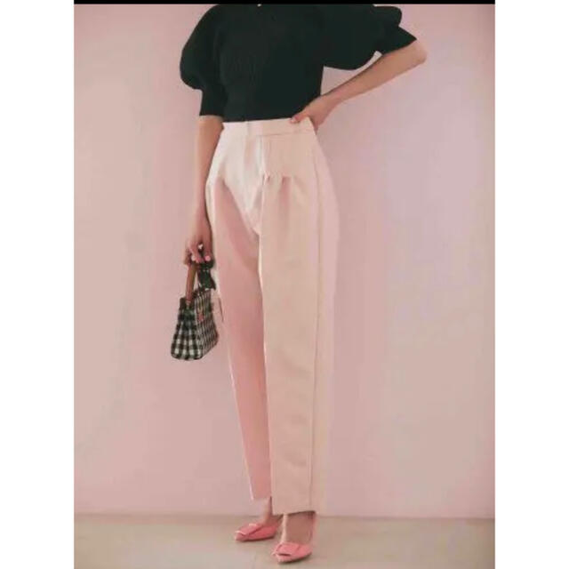 完売!SEVENTEN♡ハイウエストピンタックパンツ XS-