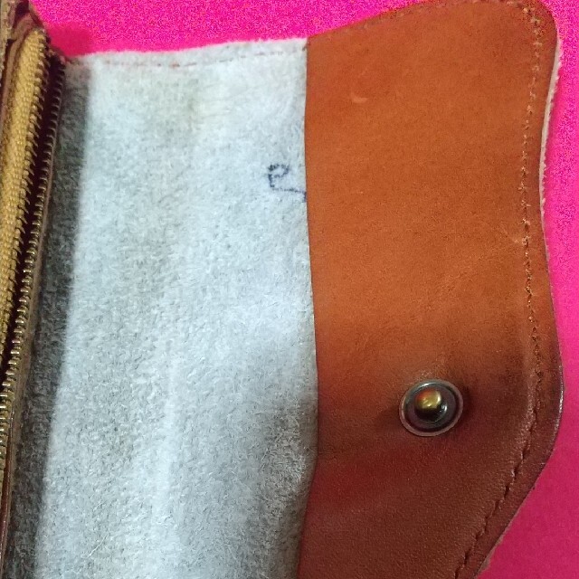 antiqua(アンティカ)のアンティカ  ハラコ長財布 レディースのファッション小物(財布)の商品写真