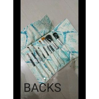 バックス(BACKS)の新品未使用☆BACKS バックス ブラシメイクポーチセット(ブラシ・チップ)