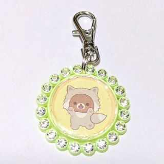 レジンハンドメイド✨チャイロイコグマファスナー引き手(キーホルダー/ストラップ)