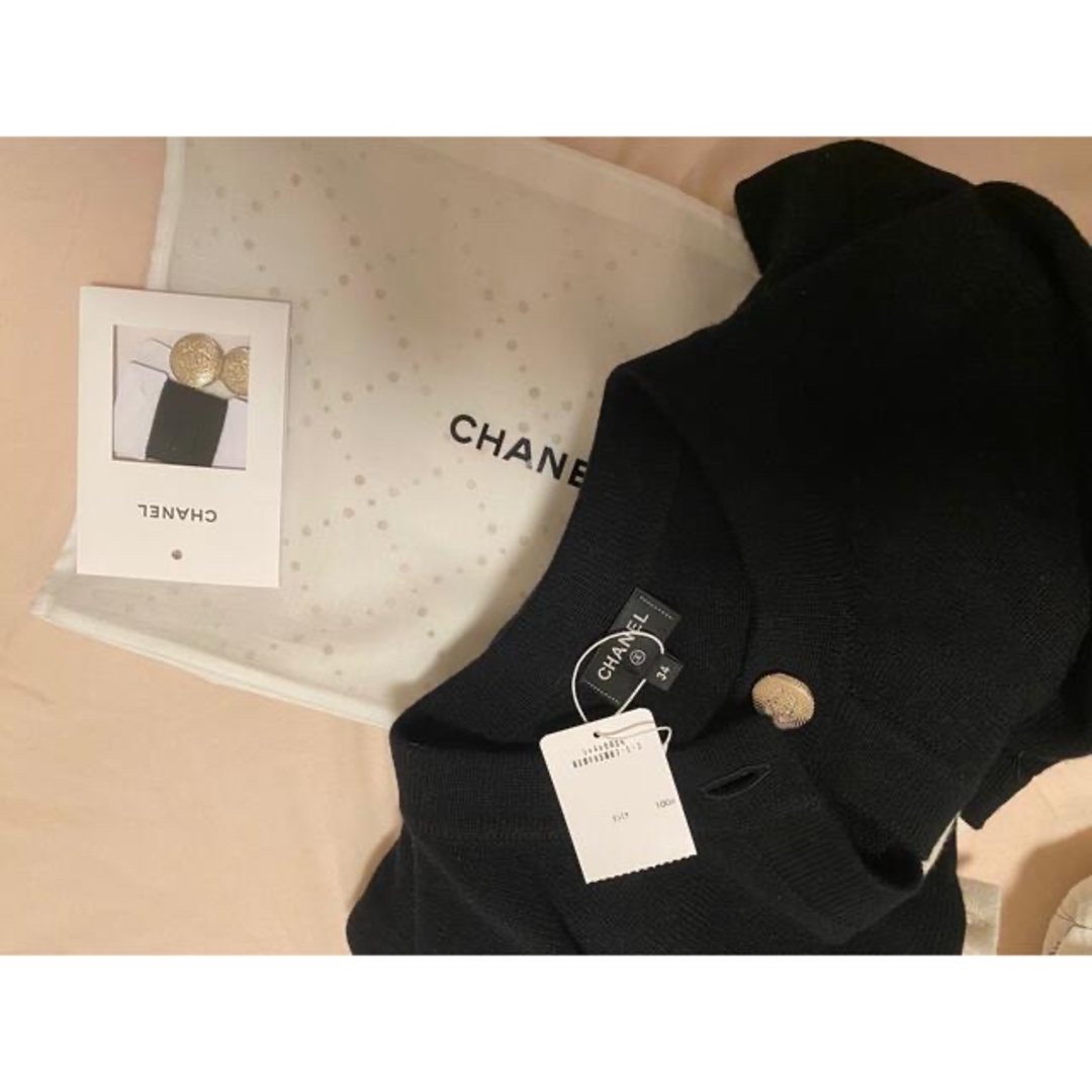 CHANEL - シャネル 22sニットJennie 新品未使用34の通販 by CHANEL - シャネル 22sニットJennie 新品未使用34の通販 by