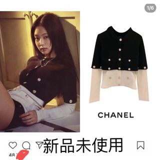 シャネル(CHANEL)のシャネル　22sニットJennie  新品未使用34(ニット/セーター)