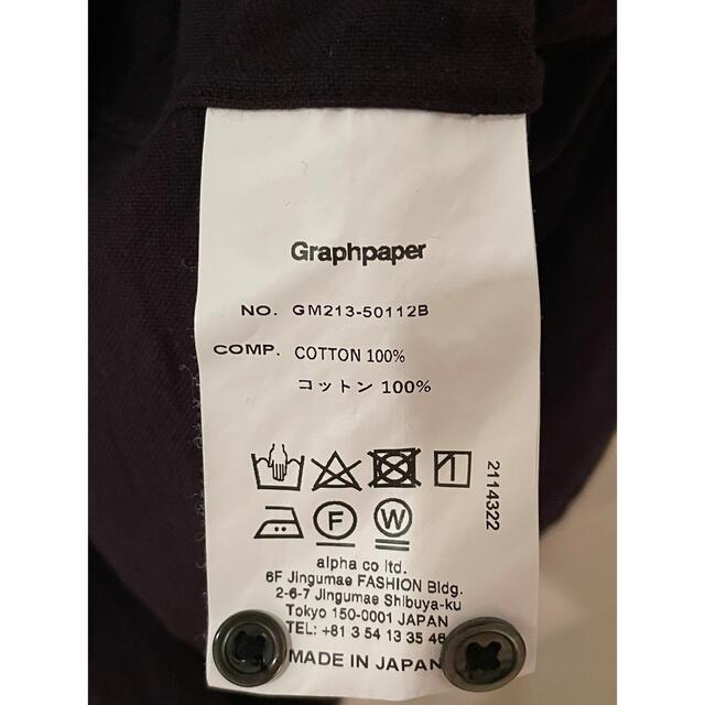 グラフペーパー graphpaperオックスフォードボタンダウンシャツ