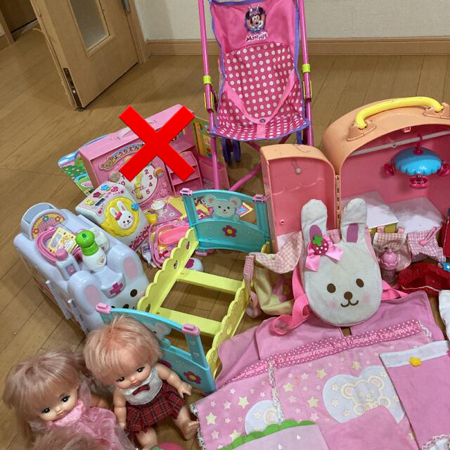 メルちゃんまとめ売り キッズ/ベビー/マタニティのおもちゃ(ぬいぐるみ/人形)の商品写真