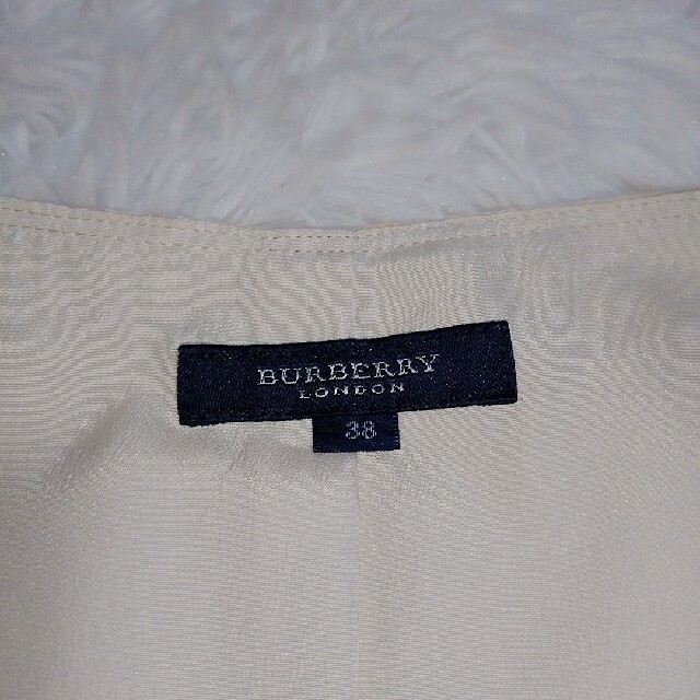 BURBERRY LONDON バーバリーロンドン シルク×リネン ワンピース