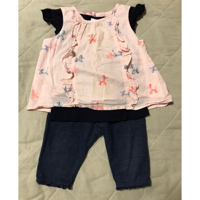 babyGAP(ベビーギャップ)のベビーギャップ80 3点セット キッズ/ベビー/マタニティのベビー服(~85cm)(シャツ/カットソー)の商品写真