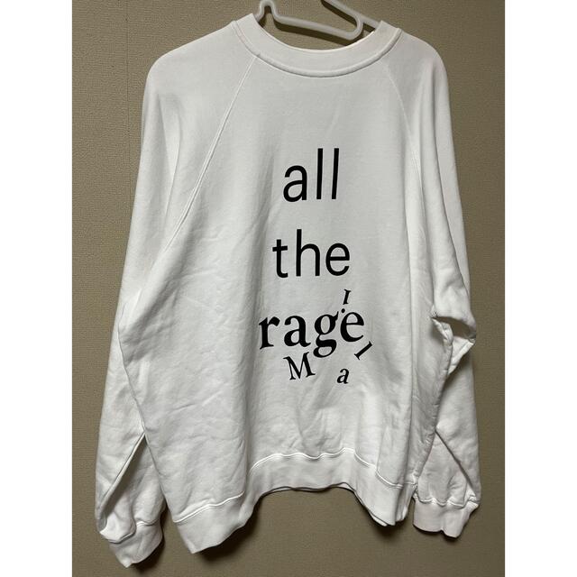 定番日本製 Maison all the rage トップス スウェットシャツ ロンTの