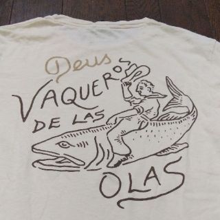 デウスエクスマキナ(Deus ex Machina)のDEUS BANKS TES tcss　ロンハーマン　Tシャツ　S(Tシャツ/カットソー(半袖/袖なし))