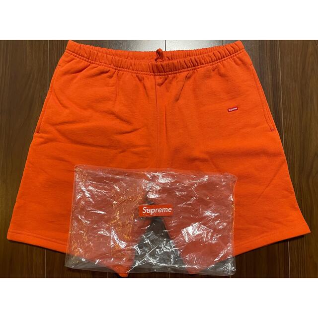 メンズsupremeシュプリームsmall Box logo sweat shorts