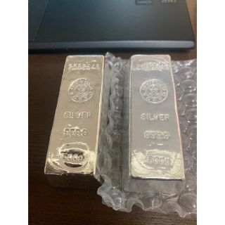 銀インゴット　500g(金属工芸)